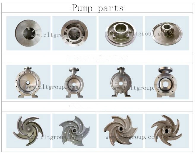 Stainless Steel/Carbon Steel Pump Part Made by Lost Wax Casting