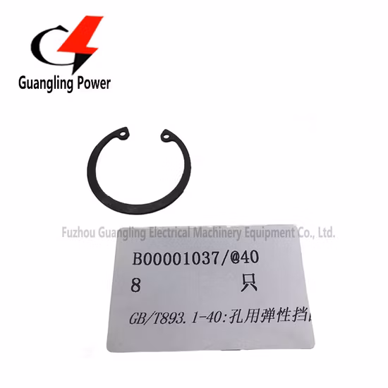 M4 DIN471 Titanium Shank Stop Collar 65mn Groove DIN472 Check Ring Carbon Retainer Ring