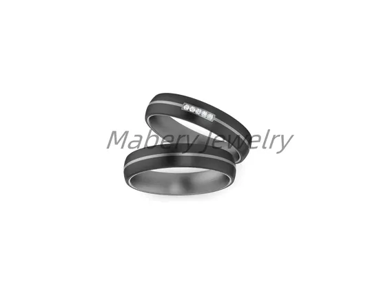 Durable Customizable Stainless Steel Ring, Anti
