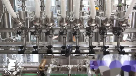 Automatic Antibacterial Disposable 84 Disinfectant Fill Liquid Gel Alcohol Fluid Hand Wash Sanitizer Mixing and Bottle Filling Capping Labeling Packing Machine 