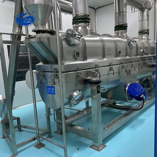 Chicken Essence Powder Monosodium Glutamate Msg Granule Belt Drying Machine Flluidizing Drying Equipment Production Line Vibrating Fluid Bed Dryer 